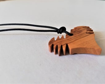 Handmade V2 ENGINE HEART pendant