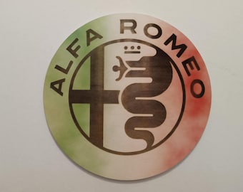 ALFA ROMEO artistic wall hanging