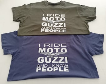 I RIDE Moto Guzzi T-shirt