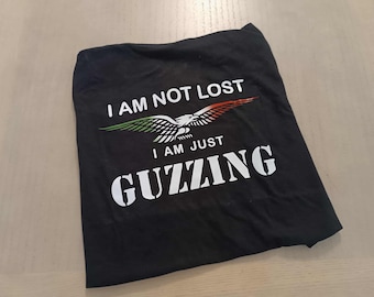 I am just GUZZING, Moto Guzzi t-shirt