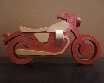 MOTO GUZZI V9 handmade wooden model