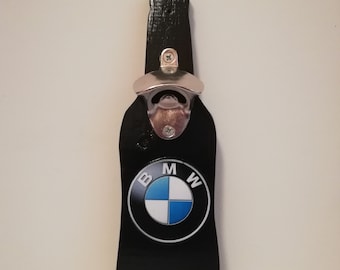 BMW beer bottle opener wall mount