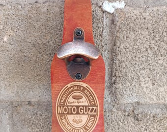 MOTO GUZZI beer bottle opener