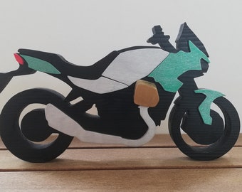 MOTO GUZZI V100 MANDELLO Centenario handmade wooden model