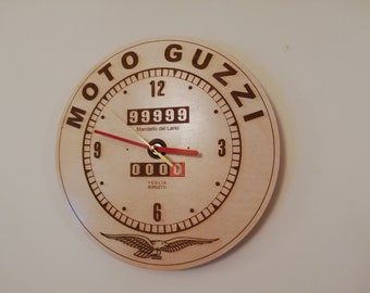 MOTO GUZZI SPEEDOMETER wall clock