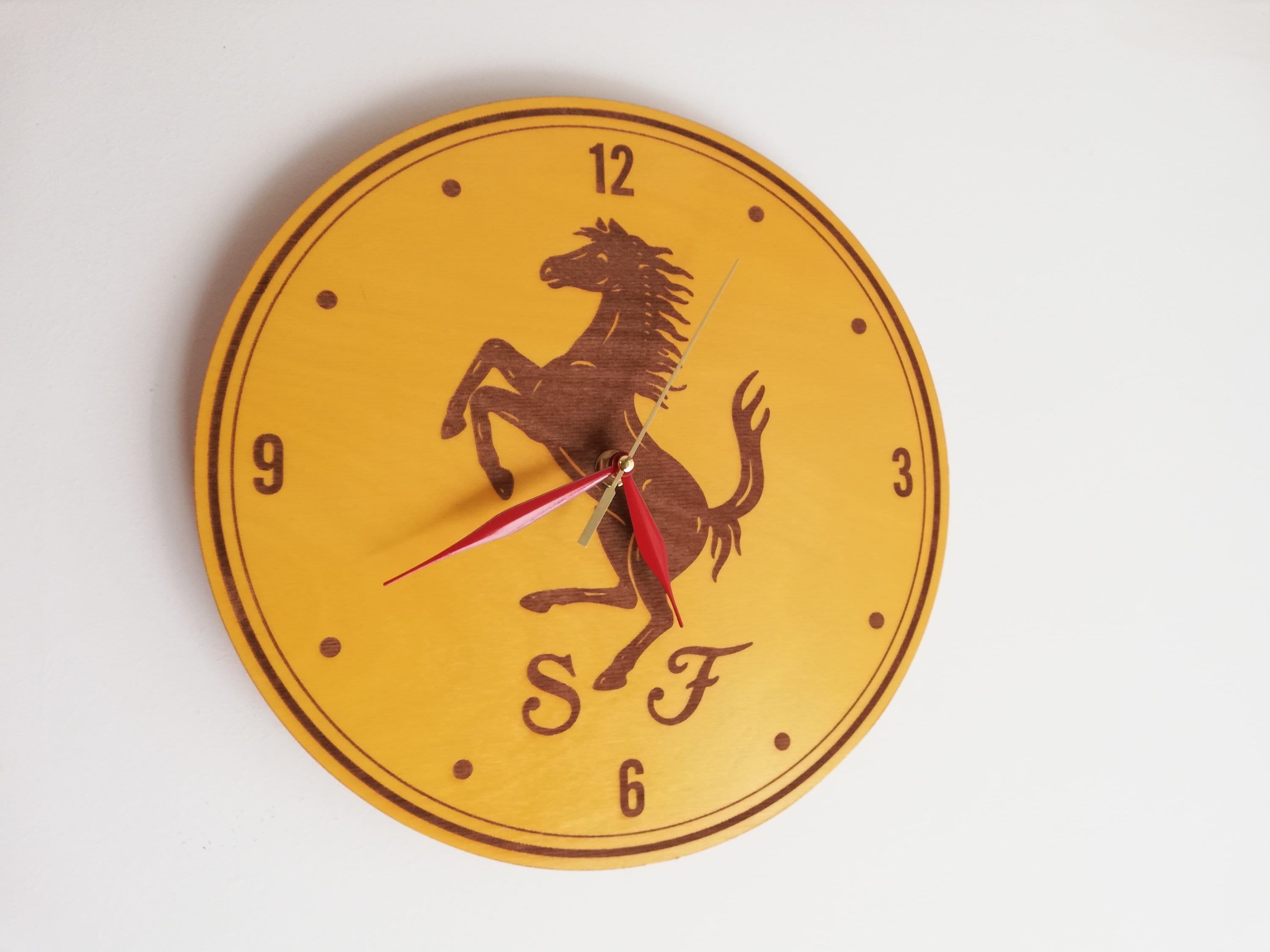 Ferrari wall clock deals