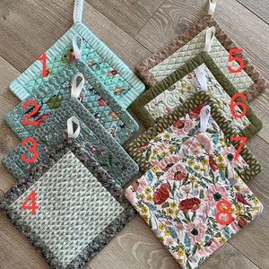Classic Cotton Potholder - Handmade