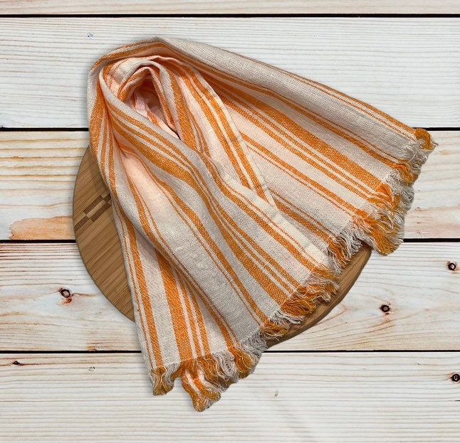 Orange Turkish Hand Towel – Audra Style