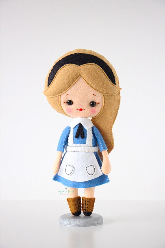 alice in wonderland plush doll