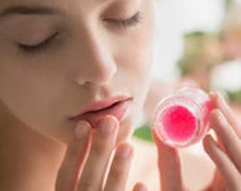 Tinted Lip Sugar Scrub Exfoliator Moisturizer Exfoliation Organic