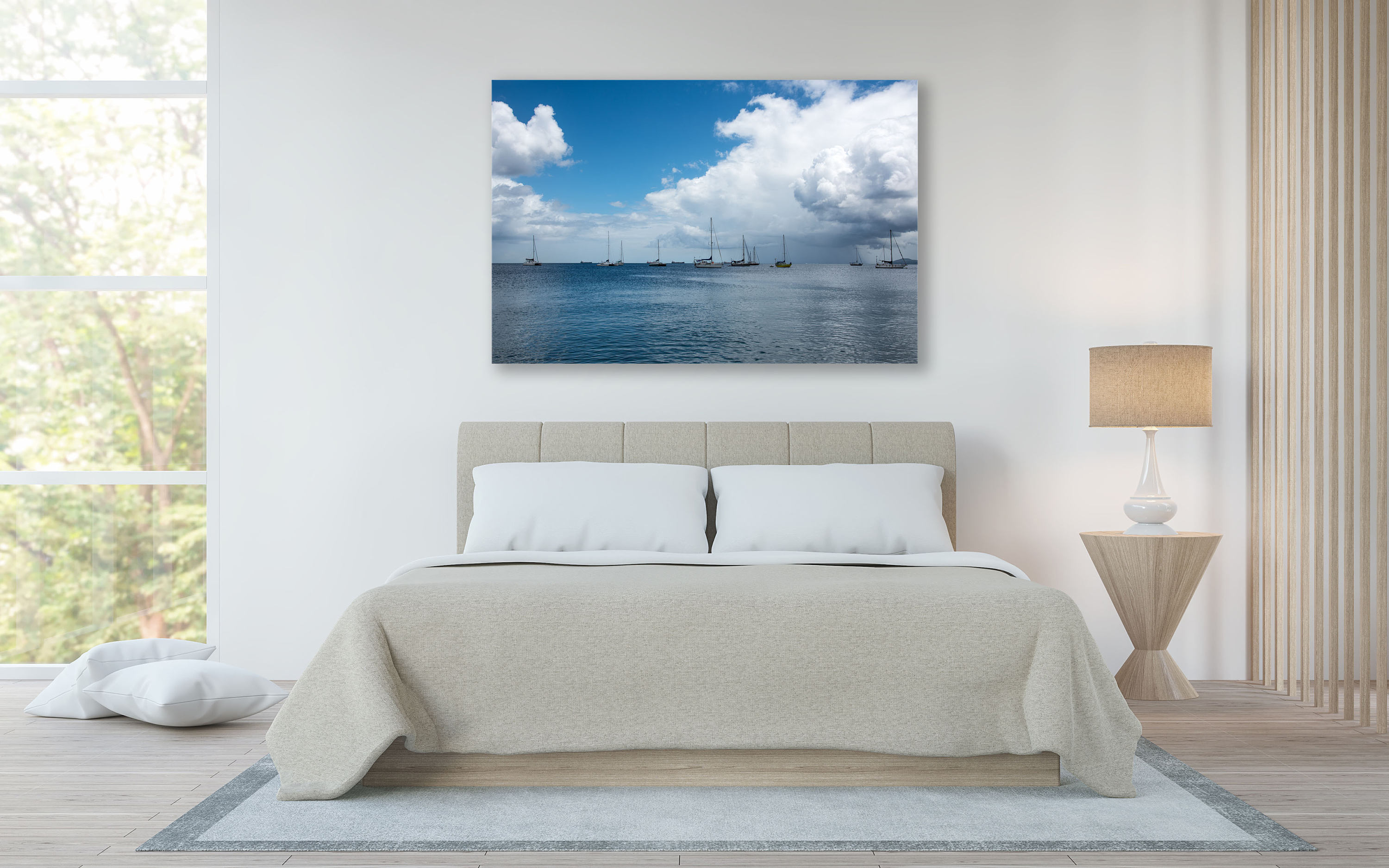 Sailboats/ Nautical Wall Art/ Beach House Decor/ Nautical Decor