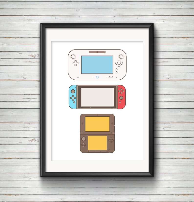 Gaming Wall Art Printable Video Game Wall Art Gaming Prints | Etsy