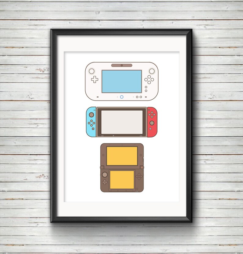 Vintage Video Game Art: Perfect Teen Room Decor & Gamer Gift