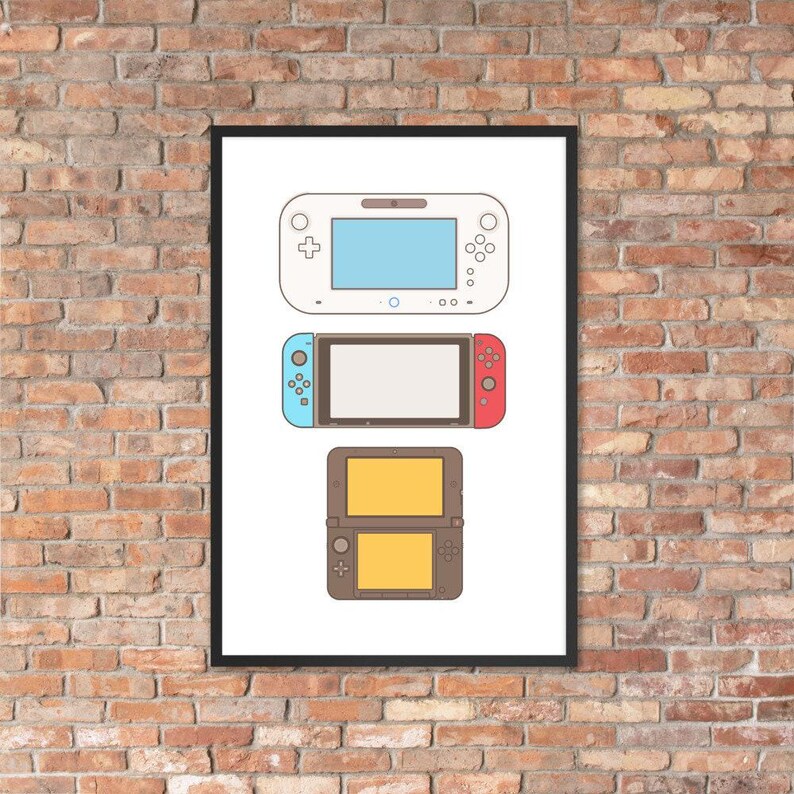 Vintage Video Game Art: Perfect Teen Room Decor & Gamer Gift