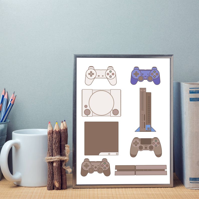 Video game room wall decor Video Game Decor Video Game Art image 3