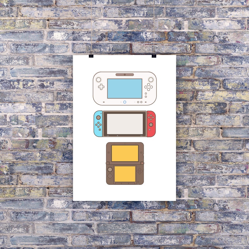 Gaming Wall Art Printable Video Game Wall Art Gaming Prints - Etsy