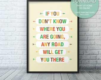 Motivational poster Decor, Inspirational Printable Quote, Office Art, wall art prints, quote posters, Printable ART PRINT, Instant Download