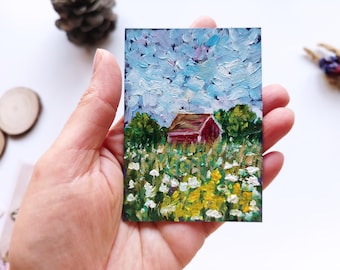 ACEO Small Oil Painting: A Miniature Masterpiece