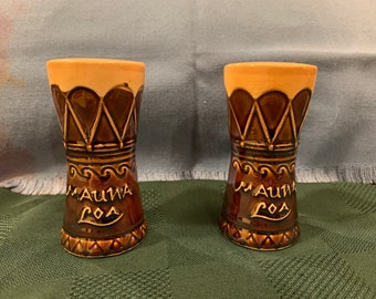 Mauna Loa Detroit Salt and Pepper Shakers