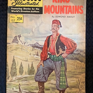 The King of the Mountains - Edmond About- Comic book by Classics Illustrated