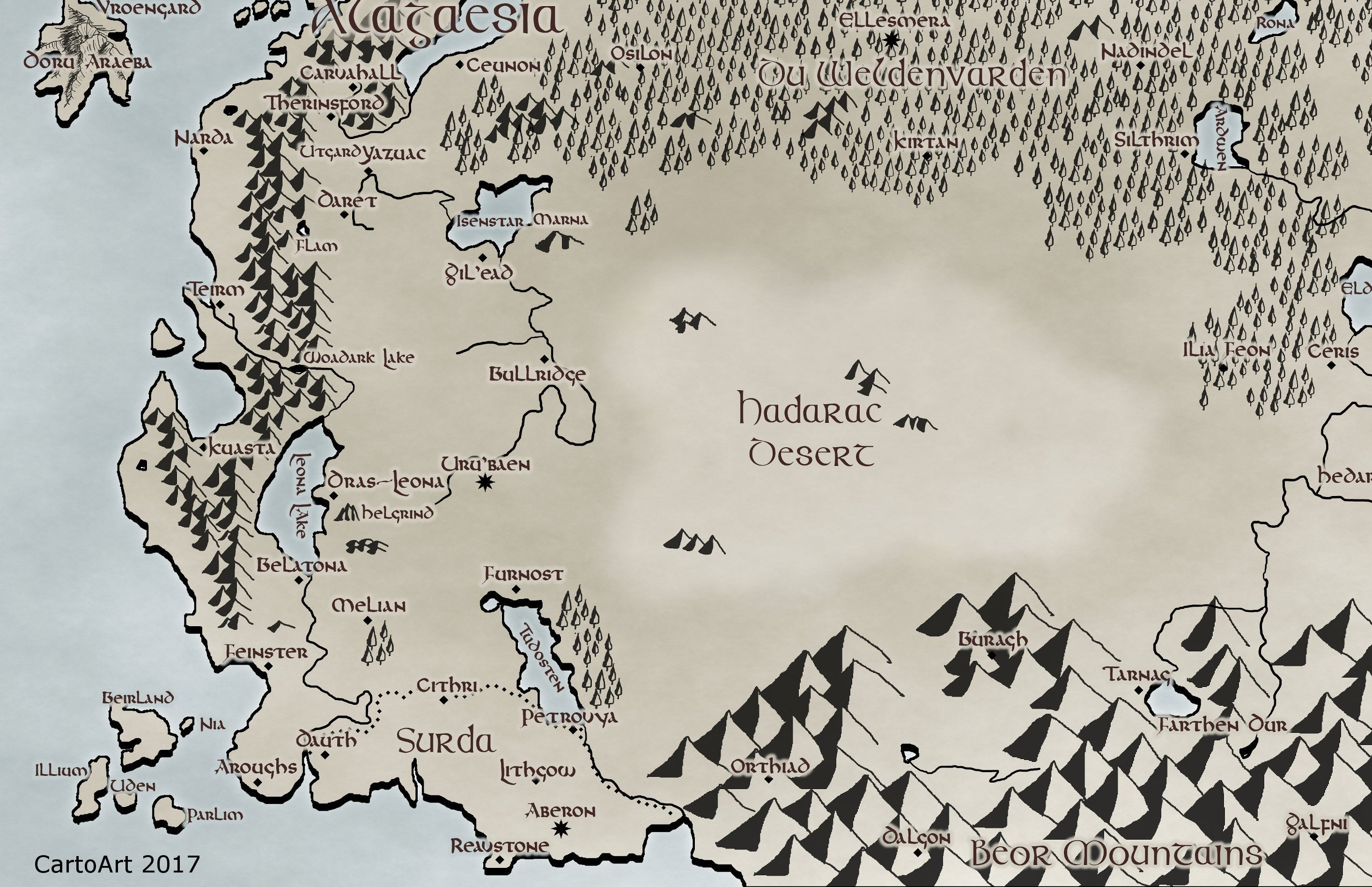 Alagaesia Map Digital Download Etsy