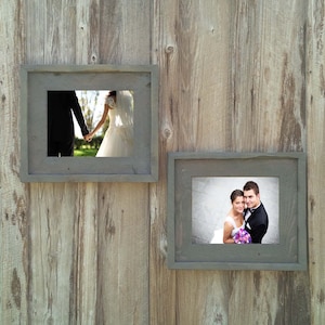 Gallery Wall (All Finishes) - Includes 2- 11x14 Frames - The Loft Signature Quality Handmade Rustic Barn Wood Frame