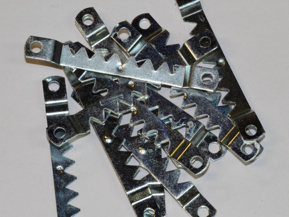 Large Sawtooth Picture Frame Hangers with Screws