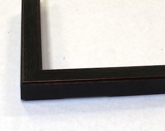 Barnwood Style Picture Frame - Walnut Finish, Distressed Look