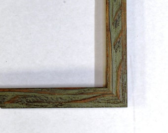 Modern Barnwood Style Photo Frame – Distressed Wood Finish