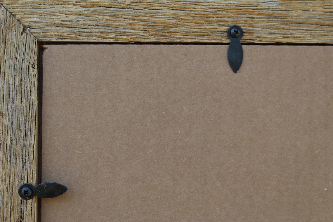 Professional Large 1 Black Picture Frame Turn Buttons Etsy