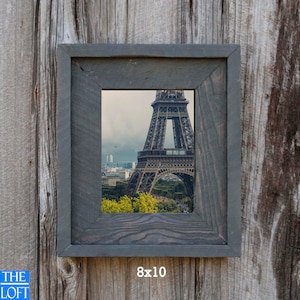 11 x 14 - The Post & Beam 3.5&quot; Vintage Washed Gray - The Loft Signature Handcrafted Vintage Barn Wood Frames