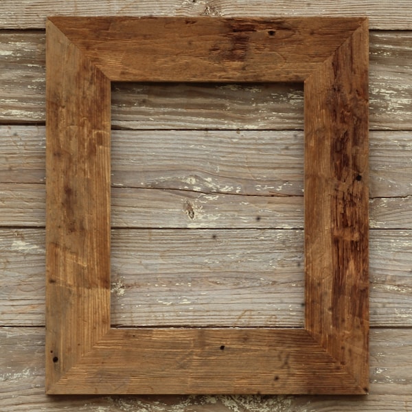 The Appalachian 3.5" Natural - Vintage Rustic Decor Reclaimed Wood Frame (All Sizes)