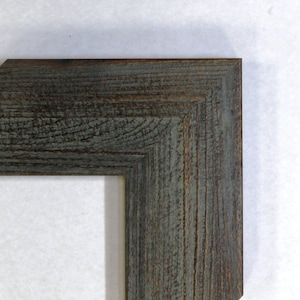 Modern Barnwood Finish Frames - 3&quot; Facing Width - Barnwood Gray - Distressed Natural Look - 5/8&quot; Rabbet Depth (All Sizes)