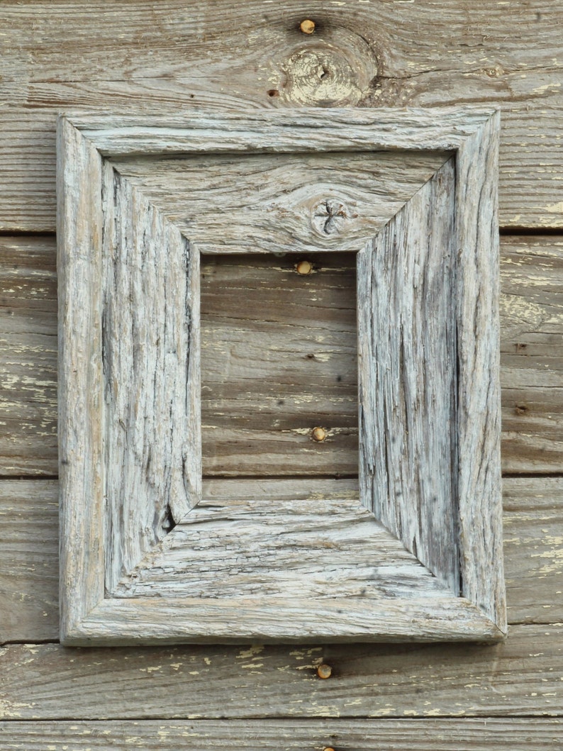5x7 the Post & Beam Oak Whitewashed 3.5 Picture Frame Etsy