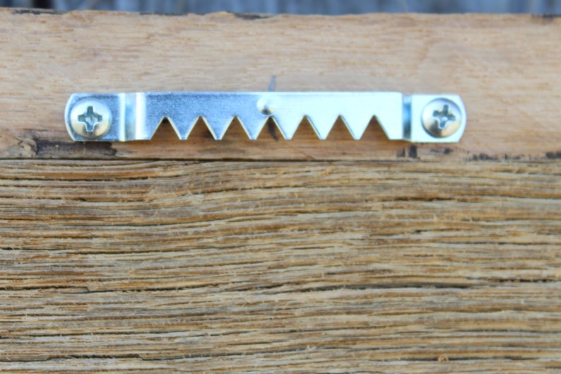 Large Professional Sawtooth Picture Frame Hangers With 6 Etsy
