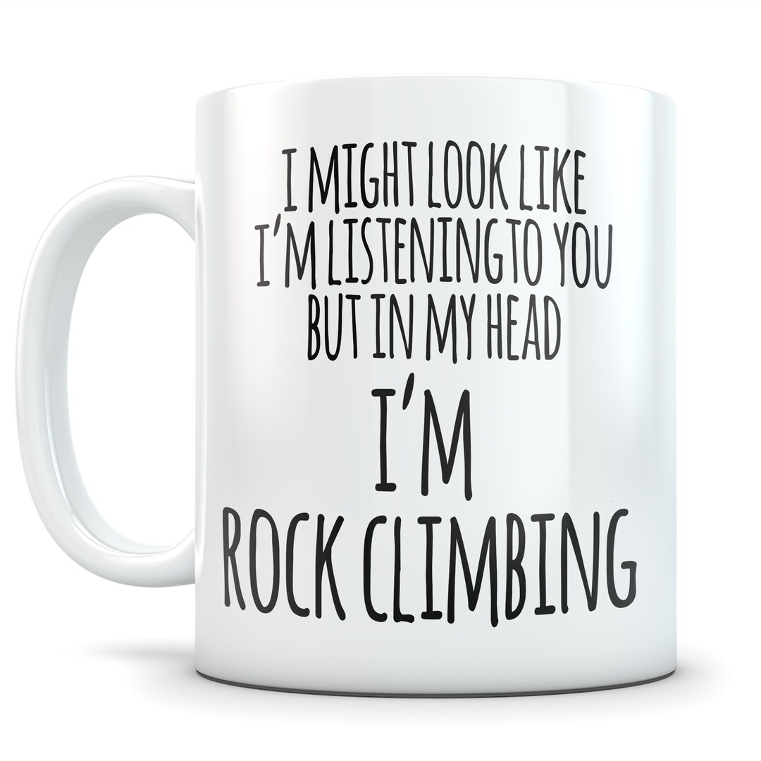 Divertente Rocking Climbing Coffee Mug regalo per Rock Climber Etsy