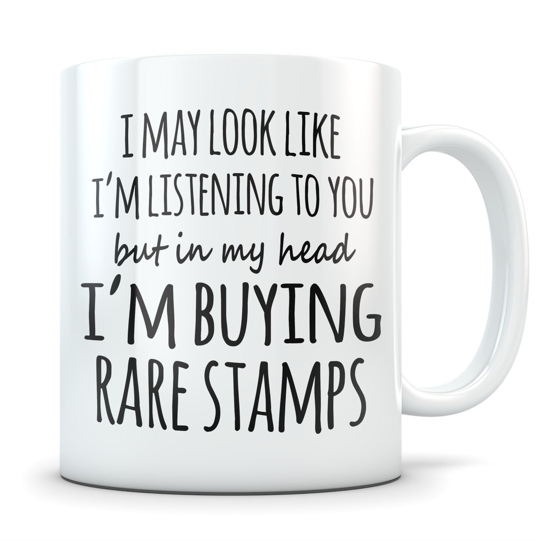 Funny Stamp Collector Gifts Stamp Collector Mug Stamp Etsy