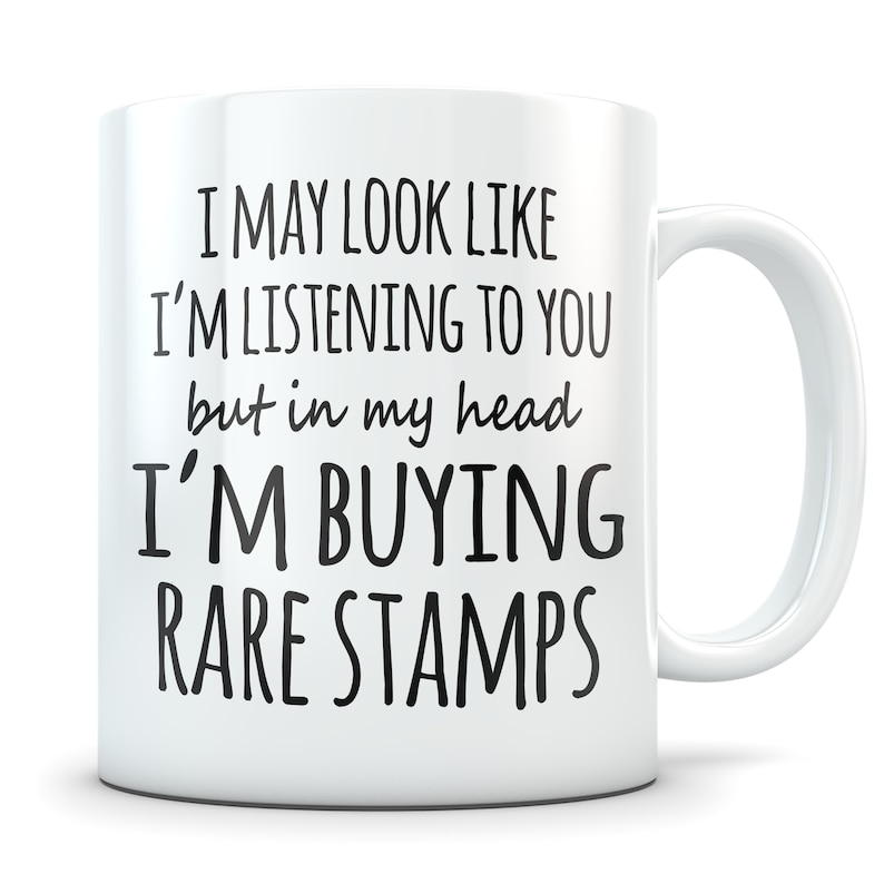 Funny Stamp Collector Gifts Stamp Collector Mug Stamp Etsy