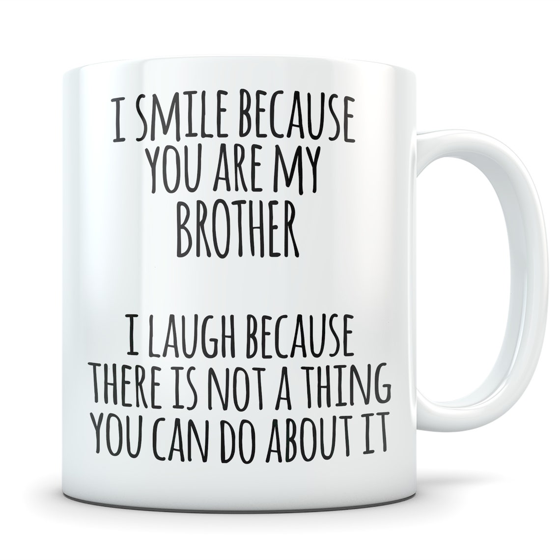 Funny Brother Mug Gift for Brother Brother Gifts for Men Etsy