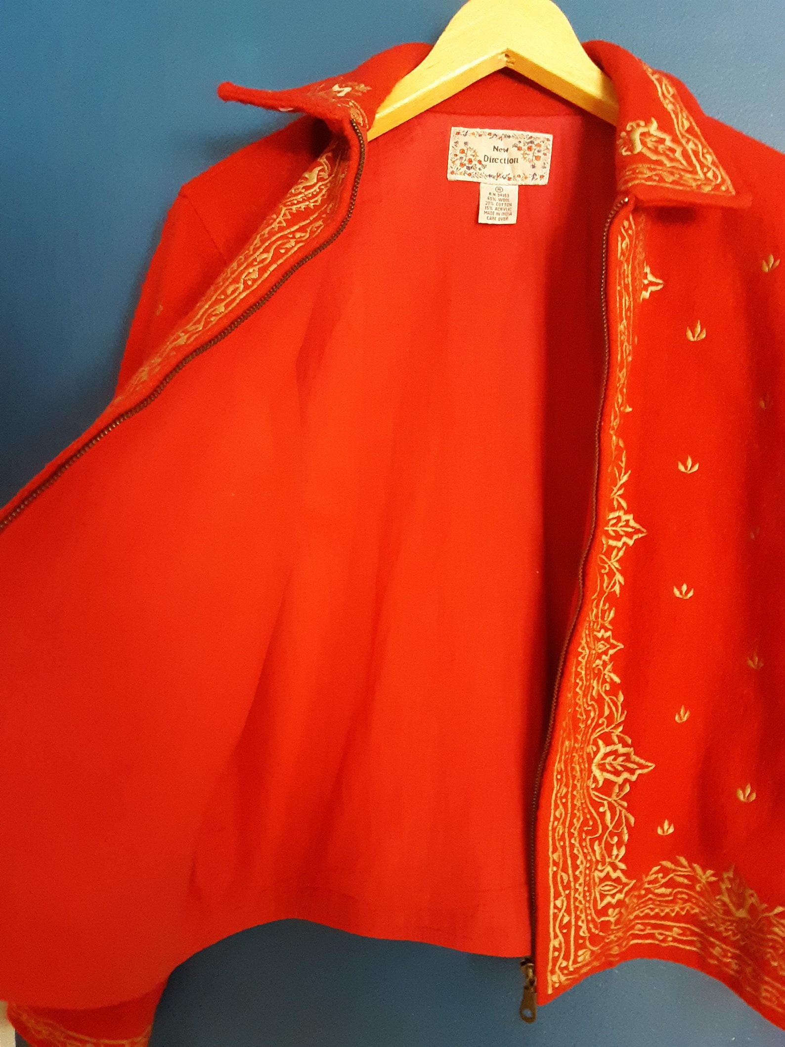 Vintage embroidered jacket etsy Vintage embroidered jacket etsy