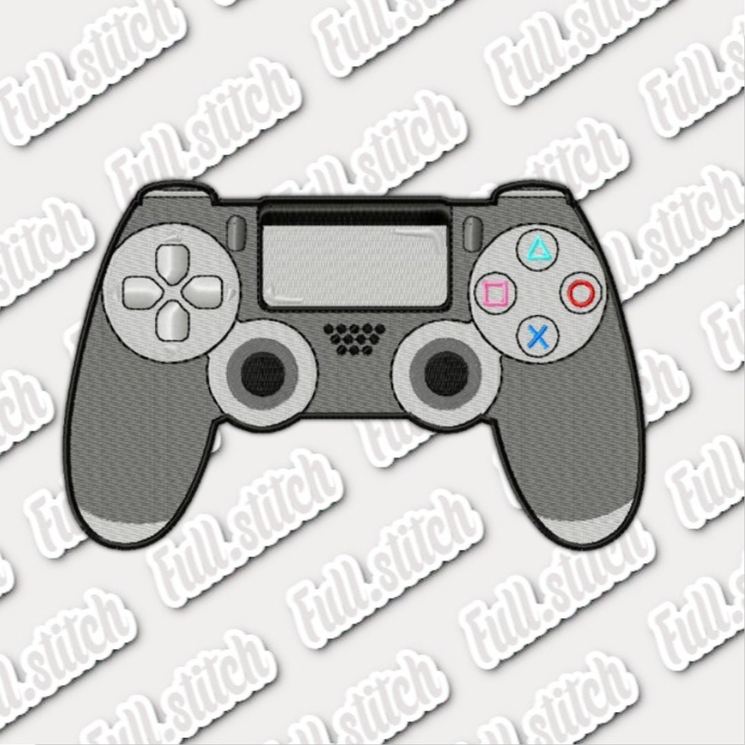 Game Pad Embroidery Design, Embroidery Machine Design, Custom Embroidery, Instant Download Etsy