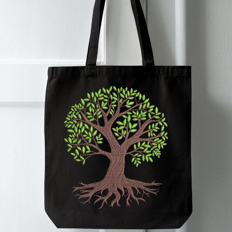 Tree of Life Machine Embroidery Design – Sacred Geometry Pattern ...