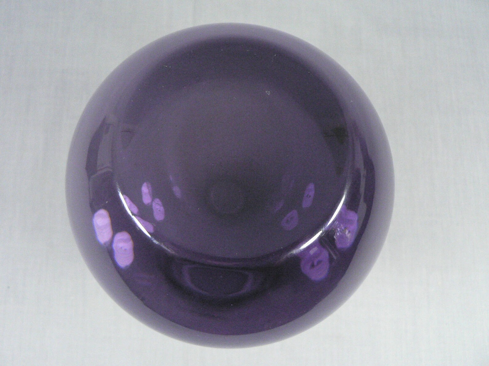 Purple Art Glass Crystal Vase made in Krosno Poland Original Etsy