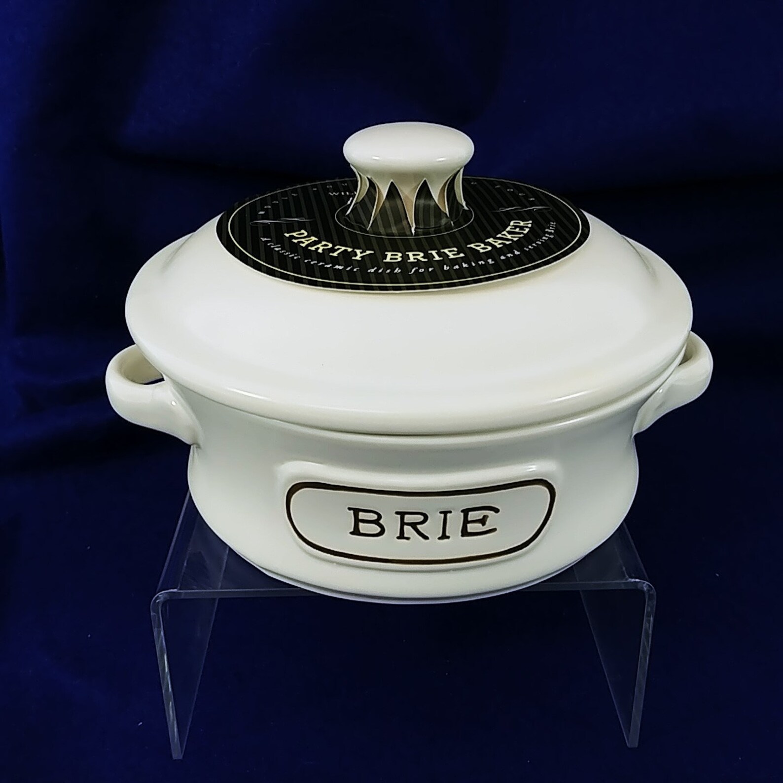 Brie Baker Serving Dish with Lid Williams Sonoma Ovenproof Etsy
