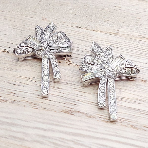 Rhinestone Brooches Etsy