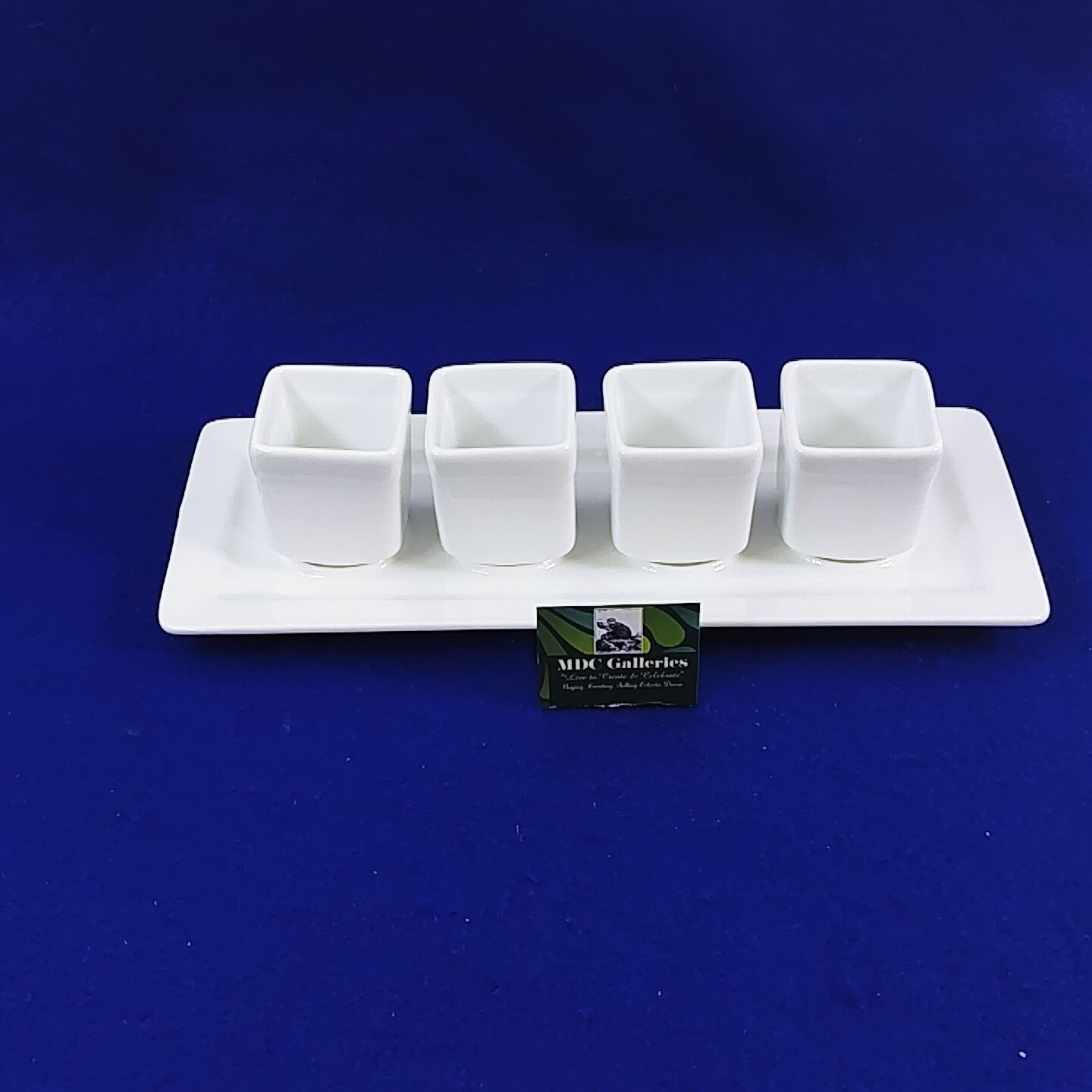 Pier 1 Imports Tasting Party Sampler Set Porcelain Cups Tray 5 Etsy