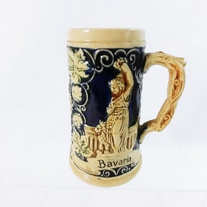 Beer Mug Stein West Germany Frauenkirche Barvaria Greetings From Munich 5&quot; H