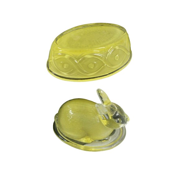 Rabbit Vanity Trinket Jewelry Storage Dish Bowl G… - image 5
