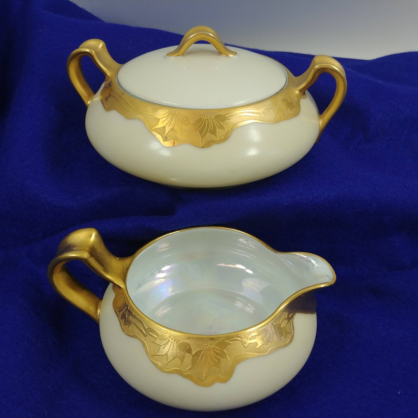 Haviland Limoges Sugar & Creamer Set 04547g1418b Etsy