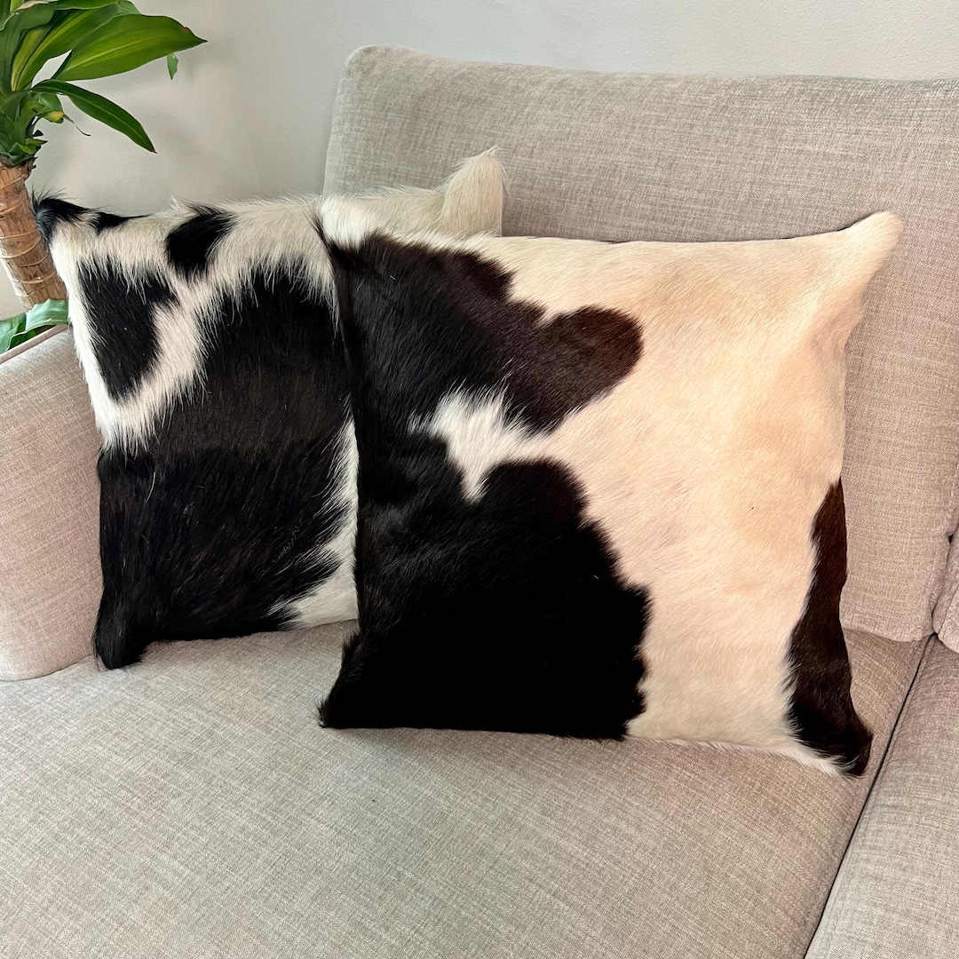 Take A Look About Cowhide Pillow Coverfeed
